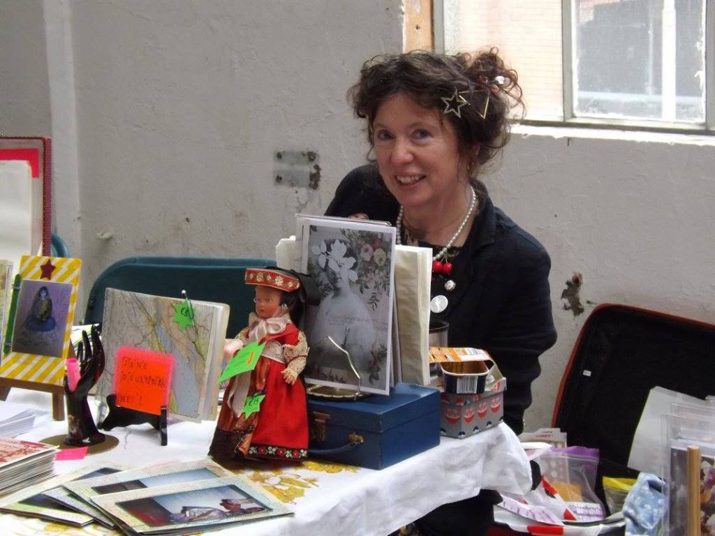 Stalling out at the Dublin Zine Fair 2015 
Featuring Doll Wisdom 